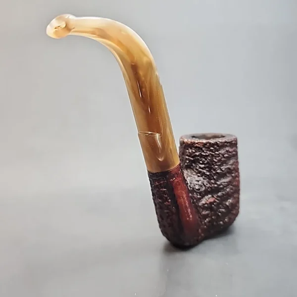 Caminetto Business 151 KS, Rusticated Oom Paul Briar Pipe, Italian Estates [SOLD OUT] - Image 8