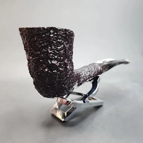 Savinelli Estella Handmade Rusticated Estate Briar Pipe, Unsmoked [SOLD OUT] - Image 8