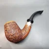Il Ceppo Freeline F1692, Rusticated Bent Apple Spigot Estate Briar Pipe [SOLD OUT] - Image 8