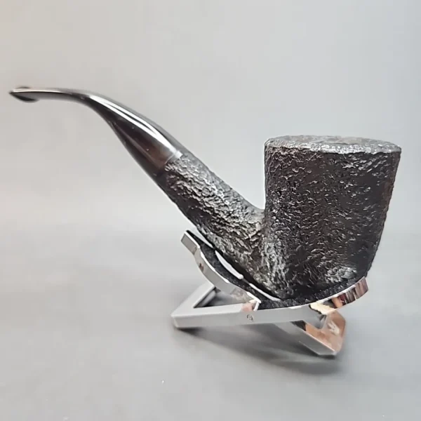Savinelli Polo Giant 9552 EX, Sandblasted Bent Dublin Estate Briar Pipe [SOLD OUT] - Image 8