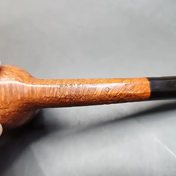 Sasieni Trafalgar Sandblasted Lovat Estate Briar Pipe, English Estates [SOLD OUT] - Image 8