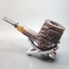 Caminetto Business 101 KS, Rusticated Brandy Estate Briar Pipe [SOLD OUT] - Image 8