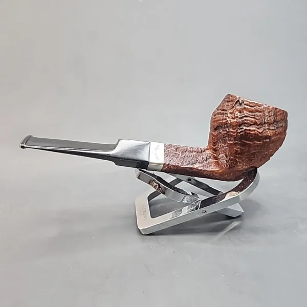 1954 Patent Era Dunhill Tanshell OX Straight Bulldog Estate Briar Pipe, English Estates [SOLD OUT] - Image 8
