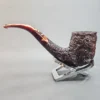 Castello Sea Rock KKKK Bent Billiard Estate Briar Pipe [SOLD OUT] - Image 8