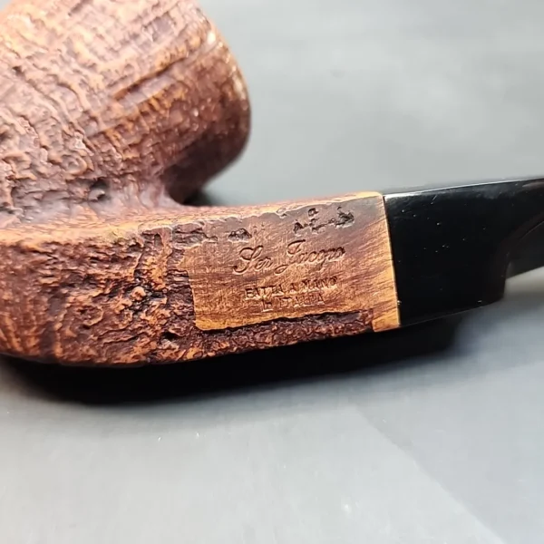 Ser Jacopo Sandblasted Bent Dublin Estate Briar Pipe, Unsmoked [SOLD OUT] - Image 9