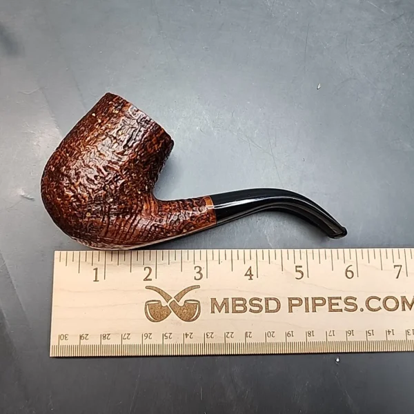 Cesare Ultra Splendida Sandblasted Ring Grain Estate Briar Pipe [SOLD OUT] - Image 9