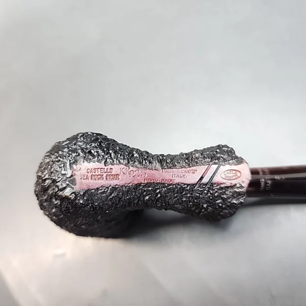 Castello Sea Rock KK225 Bent Dublin Estate Briar Pipe [SOLD OUT] - Image 9