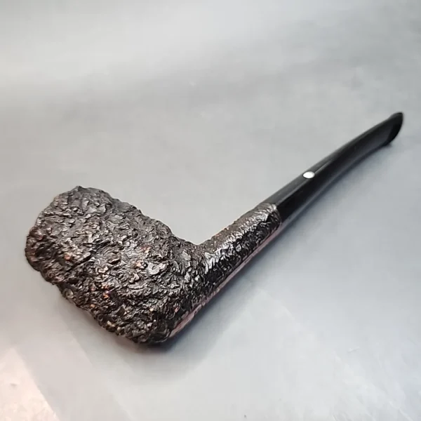 Castello Sea Rock SC 35 Rusticated Billiard Estate Briar Pipe [SOLD OUT] - Image 9