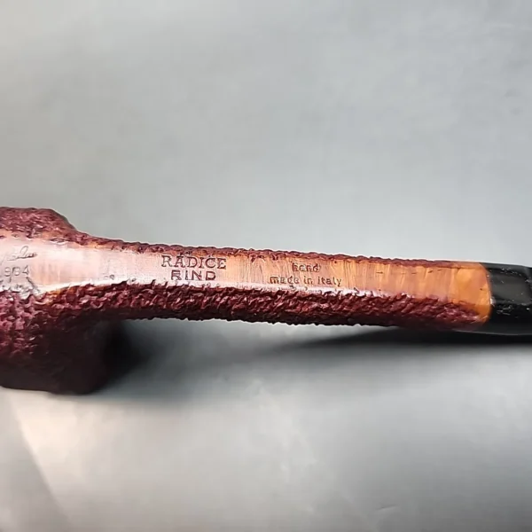 Radice Rind, 1984 Signed Luigi Radice Panel Briar Pipe, Italian Estates [SOLD OUT] - Image 9