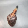 Caminetto Business 101 KS, Rusticated Brandy Estate Briar Pipe [SOLD OUT] - Image 9