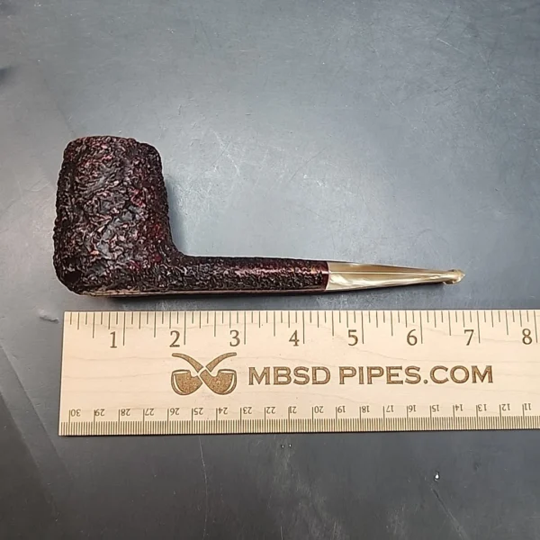 Caminetto Business 118 KS, Rusticated Estate Briar Pipe [SOLD OUT] - Image 9
