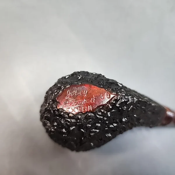 Jobey Stromboli Extra 30, Rusticated Bent Brandy Estate Briar Pipe, Italian Estates [SOLD OUT] - Image 10