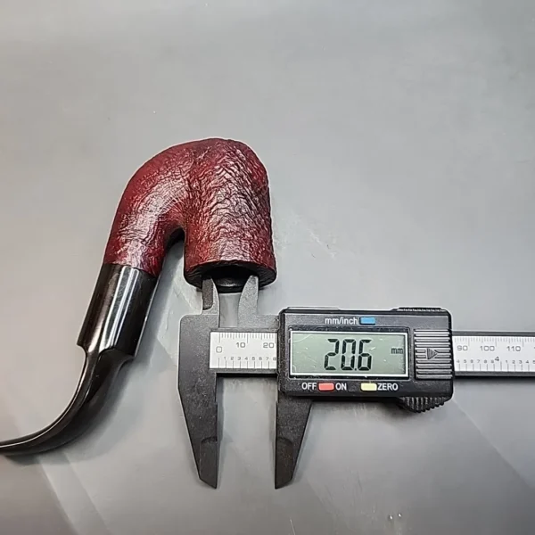 1974 Dunhill Red Bark 592, 4 RB Oom Paul Estate Briar Pipe, English Estates [SOLD OUT] - Image 10