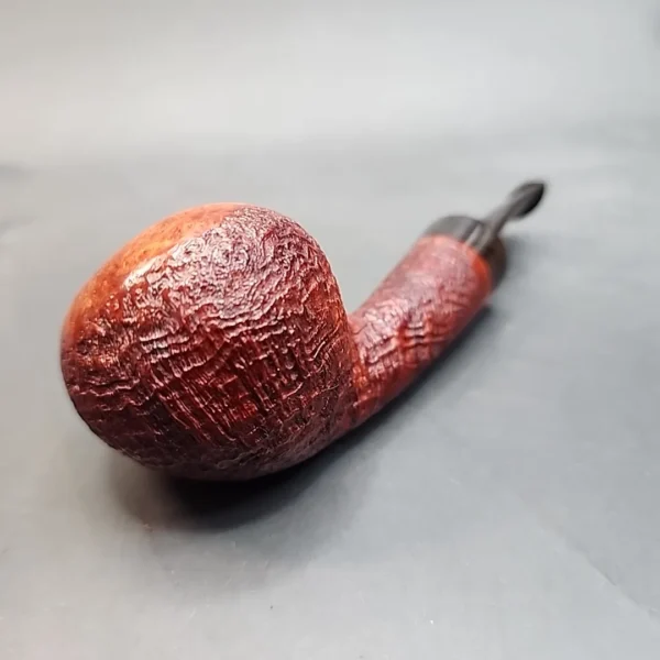 Nathan Armentrout Sandblasted Tomato Handmade Briar Pipe, Unsmoked [SOLD OUT] - Image 10