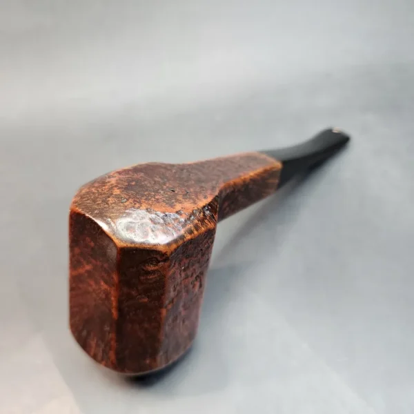 J.M. Boswell Sandblasted Panel Estate Briar Pipe, Unsmoked [SOLD OUT] - Image 10