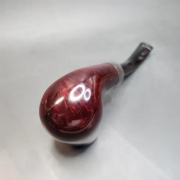James Upshall Tilshead FH 6, Army Mount Bent Billiard Estate Briar Pipe, Unsmoked [SOLD OUT] - Image 10