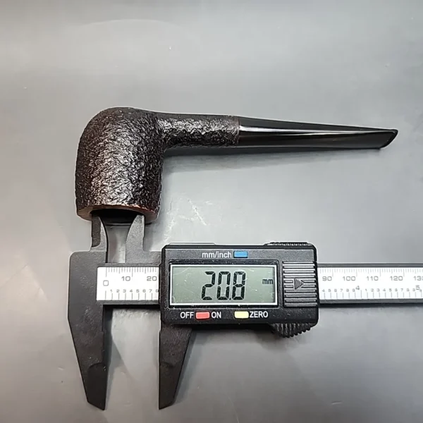 Ferndown Bark, One Star Rusticated Straight Billiard Briar Pipe, English Estates [SOLD OUT] - Image 10
