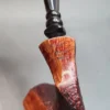 Unsmoked Frasorteret Partially Sandblasted Freehand Estate Briar Pipe, Danish [SOLD OUT] - Image 10