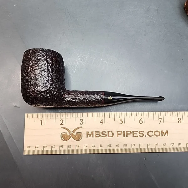 Savinelli Jumbo 111 JU, Rusticated Straight Pot Estate Briar Pipe, Unsmoked [SOLD OUT] - Image 10