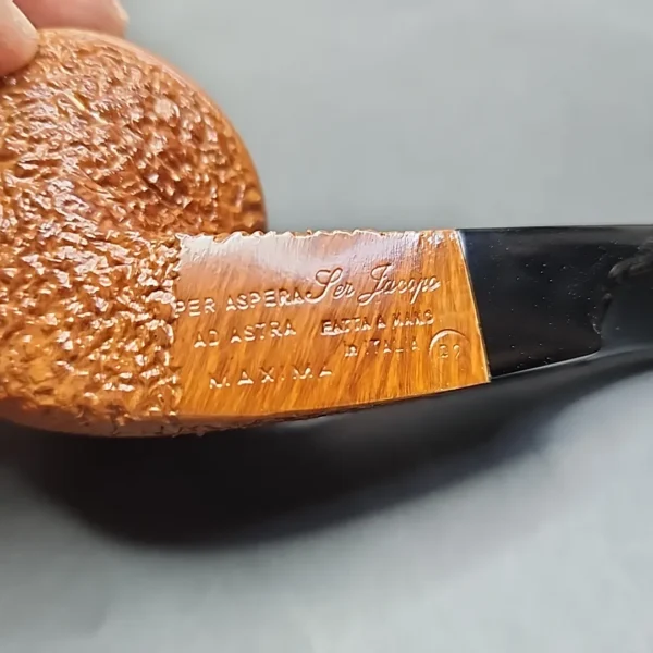Unsmoked Ser Jacopo Maxima R2, Large Rhodesian Estate Briar Pipe, Italian [SOLD OUT] - Image 10