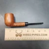 Michel Naturals 9436, Saddle Straight Billiard Estate Briar Pipe, Unsmoked [SOLD OUT] - Image 10