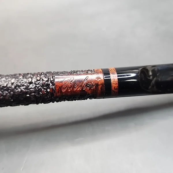Becker One Club Lumberman Rusticated Estate Briar Pipe, Italian Estates [SOLD OUT] - Image 10