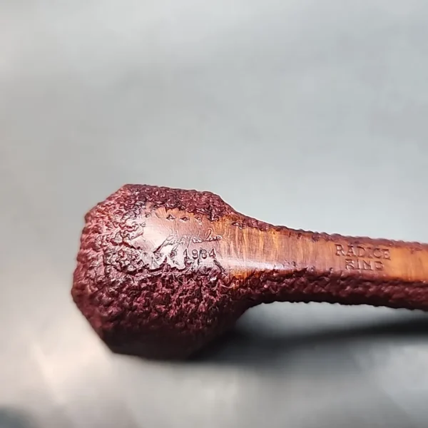 Radice Rind, 1984 Signed Luigi Radice Panel Briar Pipe, Italian Estates [SOLD OUT] - Image 10
