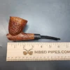 Wilmer Sandblasted Ring Grain Faux Cavalier Estate Briar Pipe, English Estates [SOLD OUT] - Image 10