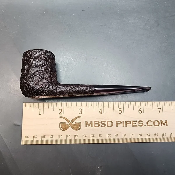 Caminetto Business 118 KS, Rusticated Brandy Estate Briar Pipe, Unsmoked [SOLD OUT] - Image 10