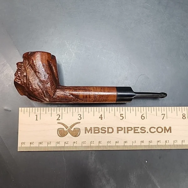 Custombilt Horse Rusticated Canadian Estate Briar Pipe, Rare (Eugene Rich Era) [SOLD OUT] - Image 10