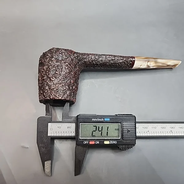 Caminetto Business 118 KS, Rusticated Estate Briar Pipe [SOLD OUT] - Image 10