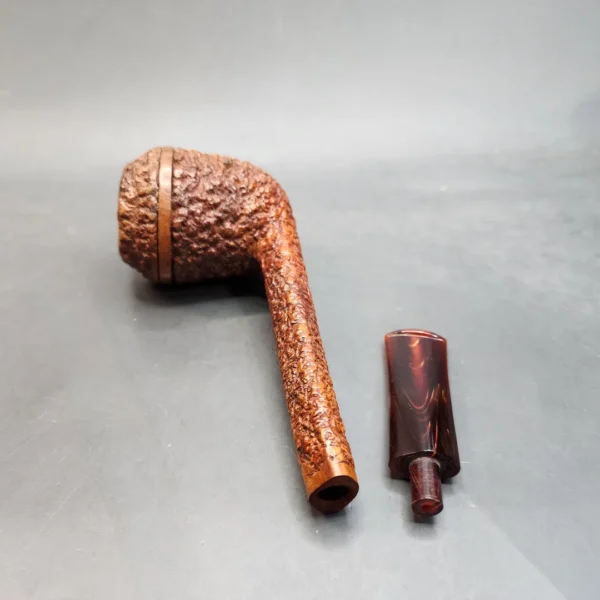 Don Carlos Rusticated Straight Rhodesian Estate Briar Pipe [SOLD OUT] - Image 11