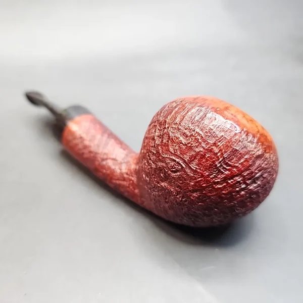 Nathan Armentrout Sandblasted Tomato Handmade Briar Pipe, Unsmoked [SOLD OUT] - Image 11