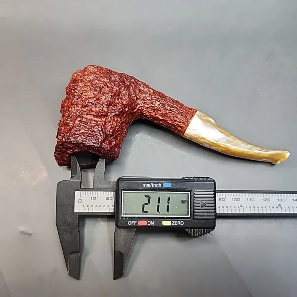 Savinelli Estella Rusticated Estate Briar Pipe, Unsmoked [SOLD OUT] - Image 11