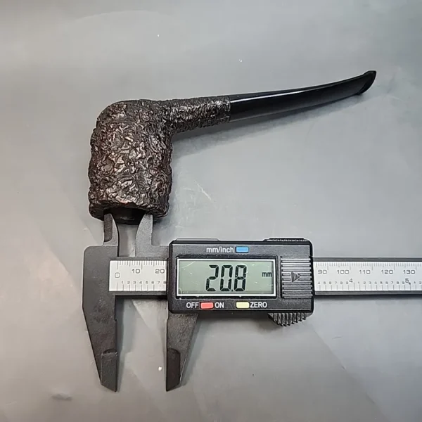 Castello Sea Rock SC 35 Rusticated Billiard Estate Briar Pipe [SOLD OUT] - Image 11