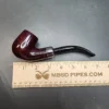 James Upshall Tilshead FH 6, Army Mount Bent Billiard Estate Briar Pipe, Unsmoked [SOLD OUT] - Image 11