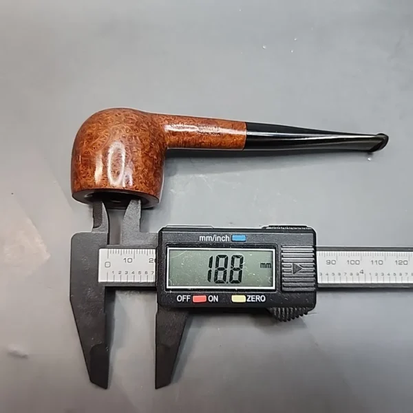 Peterson's Deluxe 608, Smooth Straight Pot Estate Briar Pipe, Irish Estates [SOLD OUT] - Image 11