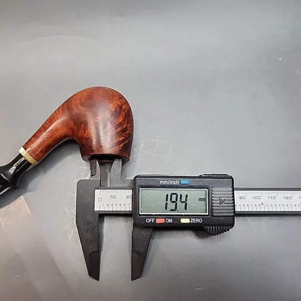 Comoy's MG 42, Smooth Bent Apple Estate Briar Pipe, English Estates [SOLD OUT] - Image 11