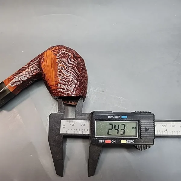 Ben Wade Prominence A2, Sandblasted Egg Briar Pipe, Danish Estates - Image 11