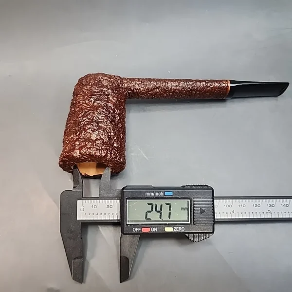 1987 Mike Butera K8 Rusticated Classic Estate Briar Pipe, Unsmoked [SOLD OUT] - Image 11