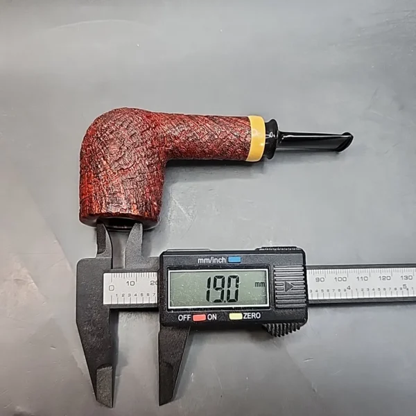 Nathan Armentrout Sandblasted Straight Billiard Estate Briar Pipe [SOLD OUT] - Image 11