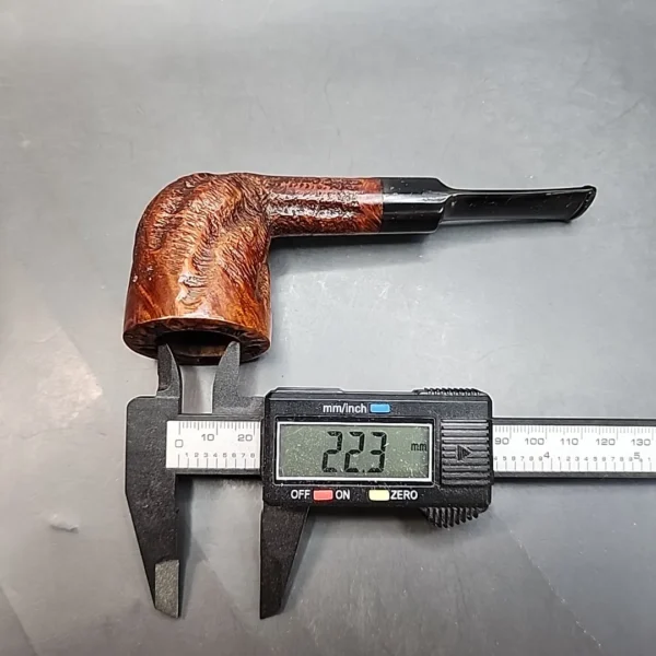 Custombilt Partially Rusticated Loavt, Estate Briar Pipe [SOLD OUT] - Image 11