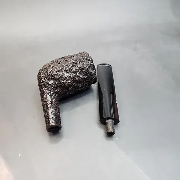 Castello Sea Rock SC 35 Rusticated Billiard Estate Briar Pipe [SOLD OUT] - Image 12