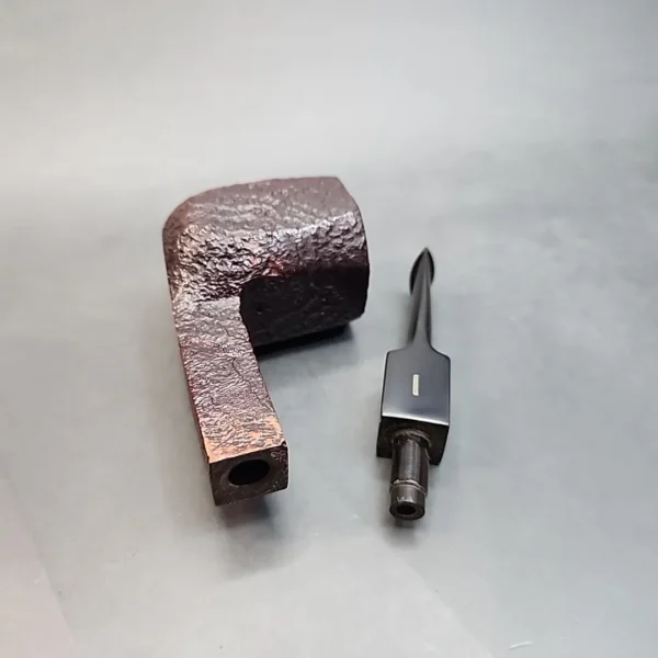 Savinelli De Luxe 515 KS Sandblasted Panel Estate Briar Pipe, Unsmoked [SOLD OUT] - Image 12