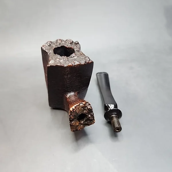 J.M. Boswell Sandblasted Estate Briar Pipe, American Estates - Image 12