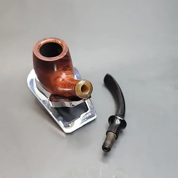 Comoy's MG 42, Smooth Bent Apple Estate Briar Pipe, English Estates [SOLD OUT] - Image 12