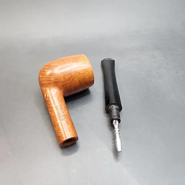 Michel Naturals 124, Straight Billiard Estate Briar Pipe, Unsmoked [SOLD OUT] - Image 12