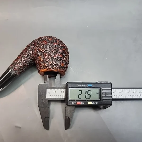 Rare Castello Sea Rock Briar "Amicizia" Bent Apple Briar Pipe, Italian Estates [SOLD OUT] - Image 12