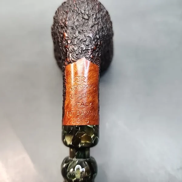 Ardor Urano Rusticated Straight Rhodesian Estate Briar Pipe, Italian Estates [SOLD OUT] - Image 12