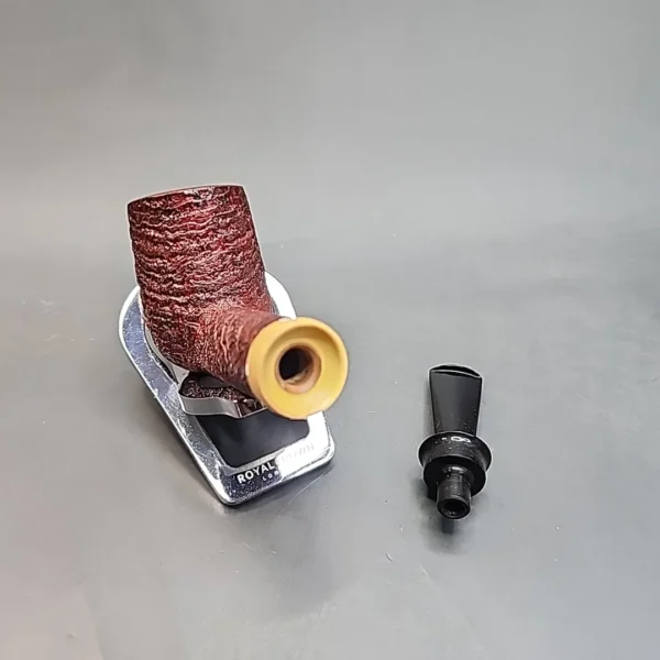 Nathan Armentrout Sandblasted Straight Billiard Estate Briar Pipe [SOLD OUT] - Image 12